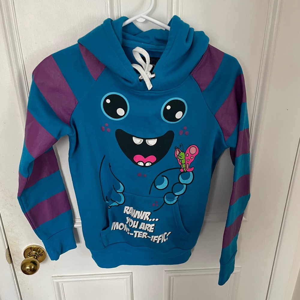 Cute Monster Hoodie with horns 2 for $20
